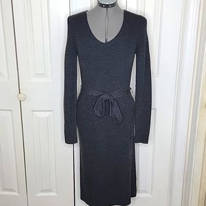 Banana Republic Dark Gray Knit Dress